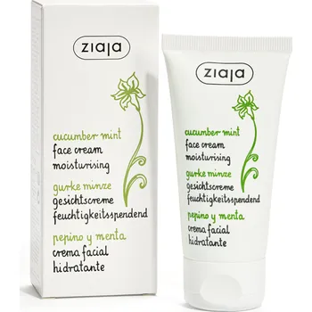 Pleťový krém Ziaja okurka - pleťový krém s mátou hydratační SPF6 50ml pleťový krém s mátou hydratační SPF6 50ml