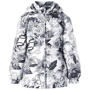 Chlapecká bunda Dětská nepromokavá bunda Huppa Joly white pattern velikost 116