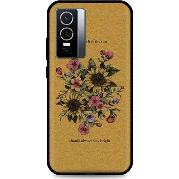 Pouzdro na mobilní telefon Kryt Vivo Y76 5G silikon Bouquet (obal neboli pouzdro na Vivo Y76 5G)
