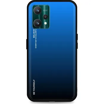 Pouzdro na mobilní telefon Kryt Realme 9 Pro pevný duhový modrý (obal neboli pouzdro na Realme 9 Pro)