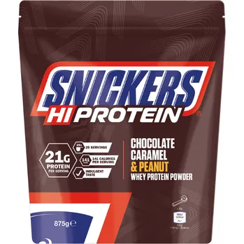 Protein Snickers Hi Protein Whey Powder 875g - Mars Příchuť: bílá čokoláda arašídy