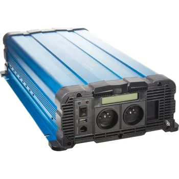 Měnič napětí Sinusový měnič napětí z 12/230V, 4000W / displej