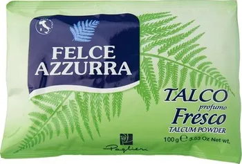 Tělový pudr Felce Azzurra Talco Fresco tělový pudr náhradní náplň 100 g