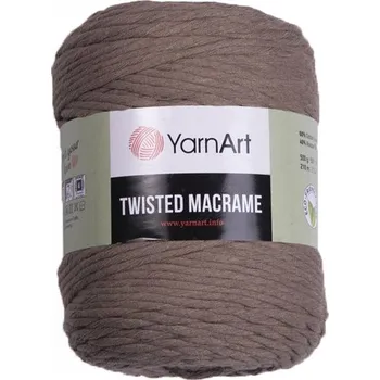 YarnArt Twisted macrame 768 - světle hnědá