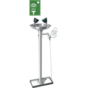 Sprchový set Oční bezpečnostní sprcha 2S - stojanová celonerezová