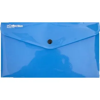 Psaníčko s drukem DL eCollection modrá