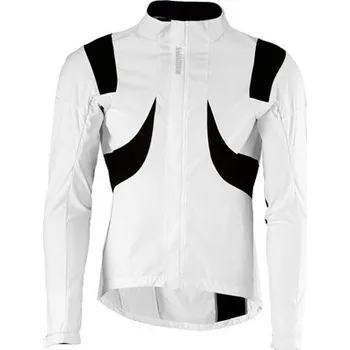Cyklistická bunda Pánská cyklistická bunda Scott RC Limited Windstopper Jacket White 212223