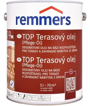 Olej na dřevo Remmers TOP terasový olej 5 l