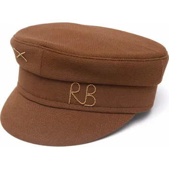 Čepice Kapitánka Ruslan Baginskiy - Monogram-embellished Baker Boy Cap Velikost: 59 cm (L)