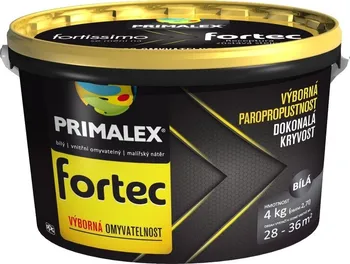 Interiérová barva Primalex Fortec 441898 15 kg bílá