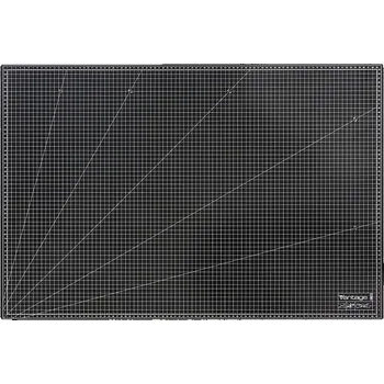 Stolní podložka VANTAGE Kreslicí a rýsovací podložka na stůl A1, mřížka v CM černá