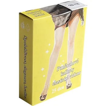 Dámské punčochy Zuzka Dámské elastické punčocháče tělová - Linda Barva: Béžová, Velikost: 182-116