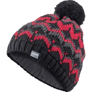 Čepice Zimní čepice Head Ski Beanie Women, black/red HEAD