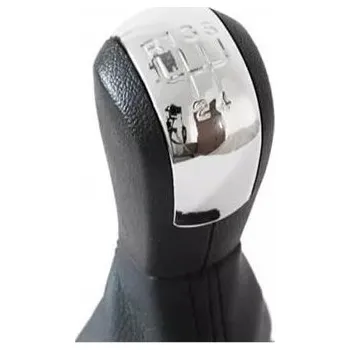 Hlavice řadicí páky Tipa Řadící páka s manžetou ŠKODA OCTAVIA II 2004 - 2012 5st CHROM