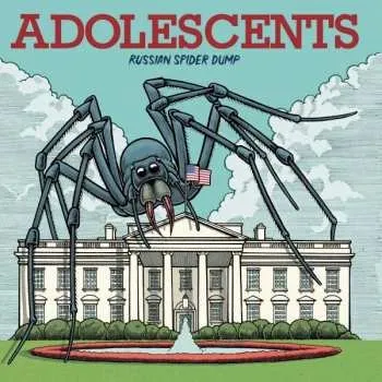 Zahraniční hudba LP Adolescents: Russian Spider Dump LTD | CLR 2021 Red Translucent Vinyl Limited Edition