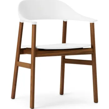 Jídelní židle Normann Copenhagen Židle Herit Armchair Smoked Oak, white