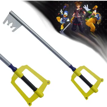 Replika zbraně Chladné Zbraně Klíčový meč "GIANT FANTASY KEYBLADE" anime