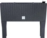 Prosperplast Truhlík se zavlažovacím systémem Rato Case High (antracitová, Š 80 x V 62 x H 33 cm)