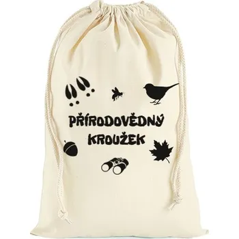 Městský batoh Bavlněný pytlík s potiskem Skautík