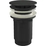 Umyvadlová výpusť RAVAK pevná black X01762