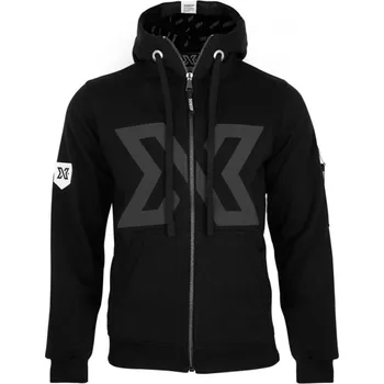 Pánská mikina Mikina Signature Hoodie, X-DEEP XXL černá