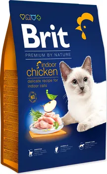 Krmivo pro kočku Brit Premium by Nature Cat Indoor Chicken 8 kg