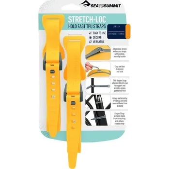 Pláštěnka na batoh Sea to Summit Stretch-Loc 2 Pack Barva: yellow / Velikost: 12