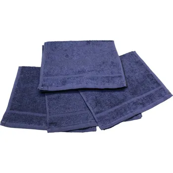 Dětský ručník pro mateřské školy 30x50 cm - Tmavě modrý