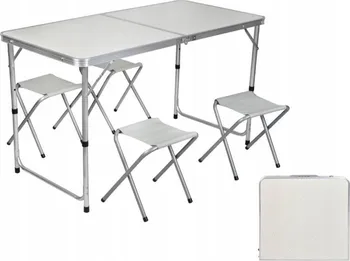 kempingový stůl Malatec 7893 kempingový set bílý