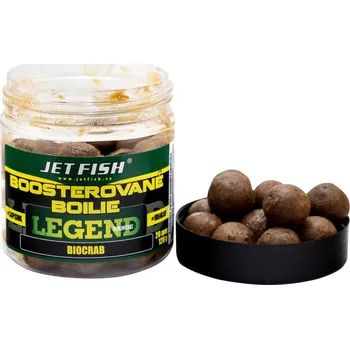 Boilies Jet Fish Boosterované Boilie Legend Range BioCrab 250ml Průměr: 24mm
