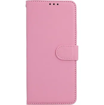 Pouzdro na mobilní telefon Pouzdro Vivo Y76 5G knížkové světle růžové s přezkou (kryt neboli obal na Vivo Y76 5G)