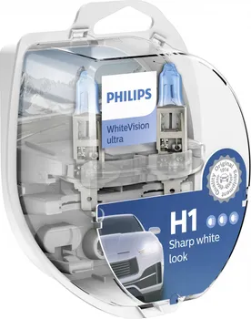 Autožárovka Philips WhiteVision Ultra H1 12V 55W