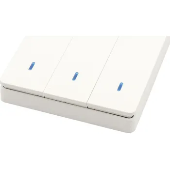 vypínač Bezdrátový nástěnný vypínač AK-WL3 třítlačítkový 433MHz