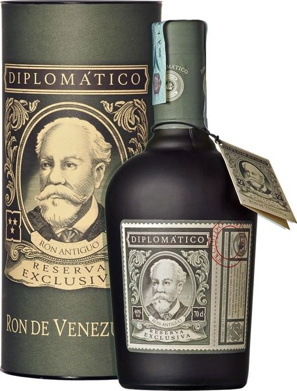 Diplomatico Reserva Exclusiva 12y 0,7l 40% (tuba)