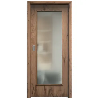 Interiérové dveře SAPELI ELEGANT KOMFORT M40 - DÝHA - POSUVNÉ DVEŘE VČ. ZÁRUBNĚ - Dub trámový Průchozí šířka (cm): 120, Průchozí výška (cm): 197