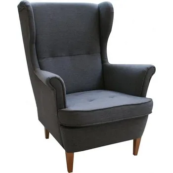 Obývací stěna Křeslo Petra tmavě šedá