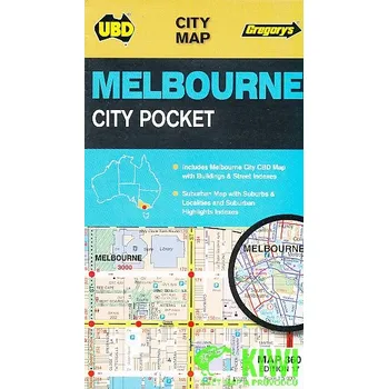 UBD vydavatelství plán Melbourne 1:5 t. pocket
