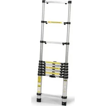 Žebřík Teleskopický žebřík jednoduchý 11 příček, 0,78-3,2m
