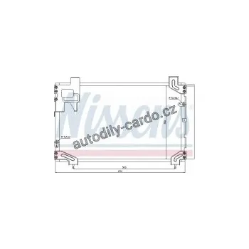 Chladič motoru Chladič klimatizace NISSENS 940020