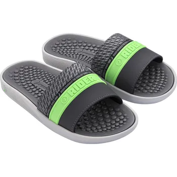 Pánské pantofle Rider Pump Slide 11690-20996 Pánské pantofle šedo / zelené 43