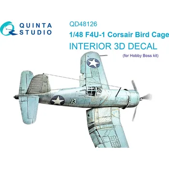 Plastikový model 1/48 F4U-1 Corsair (Birdcage) 3D-Print&col. Inter.