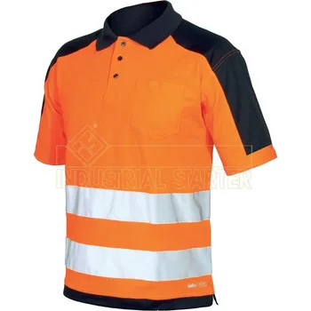 INDUSTRIAL STARTER Výstražná polokošile 08190 Barva: Žlutá reflexní, Velikost: 3XL