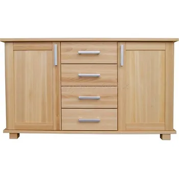 Komoda Buková komoda BORA B14 kombinovaná Barevné provedení: Dub.