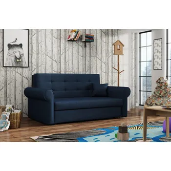 Obývací stěna FALCO Pohovka Vivian Silver III Kronos modrá