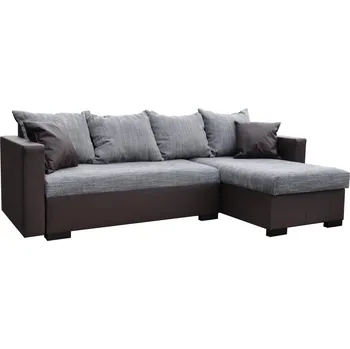 Obývací stěna FALCO Sedací souprava Karel UNI hnědá