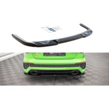 Nárazník Spoiler zadního nárazníku Audi RS3 Sedan 8Y černý lesklý plast