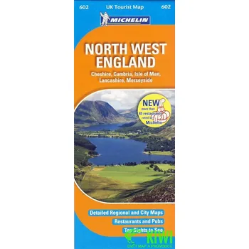 Michelin mapa North west England 1:400 t. laminovaná