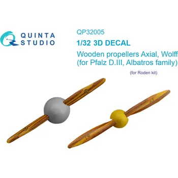 RC model 1/32 Wooden propellers Axial Wolff (RDN)