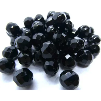 Dětské navlékací korálky Pro Háčkování Broušené ohňovky 8 mm 20 ks 23980