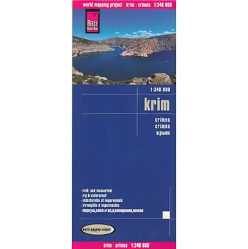 Reise Know-How Verlag mapa Crimea (Krym) 1:340 t. voděodolná